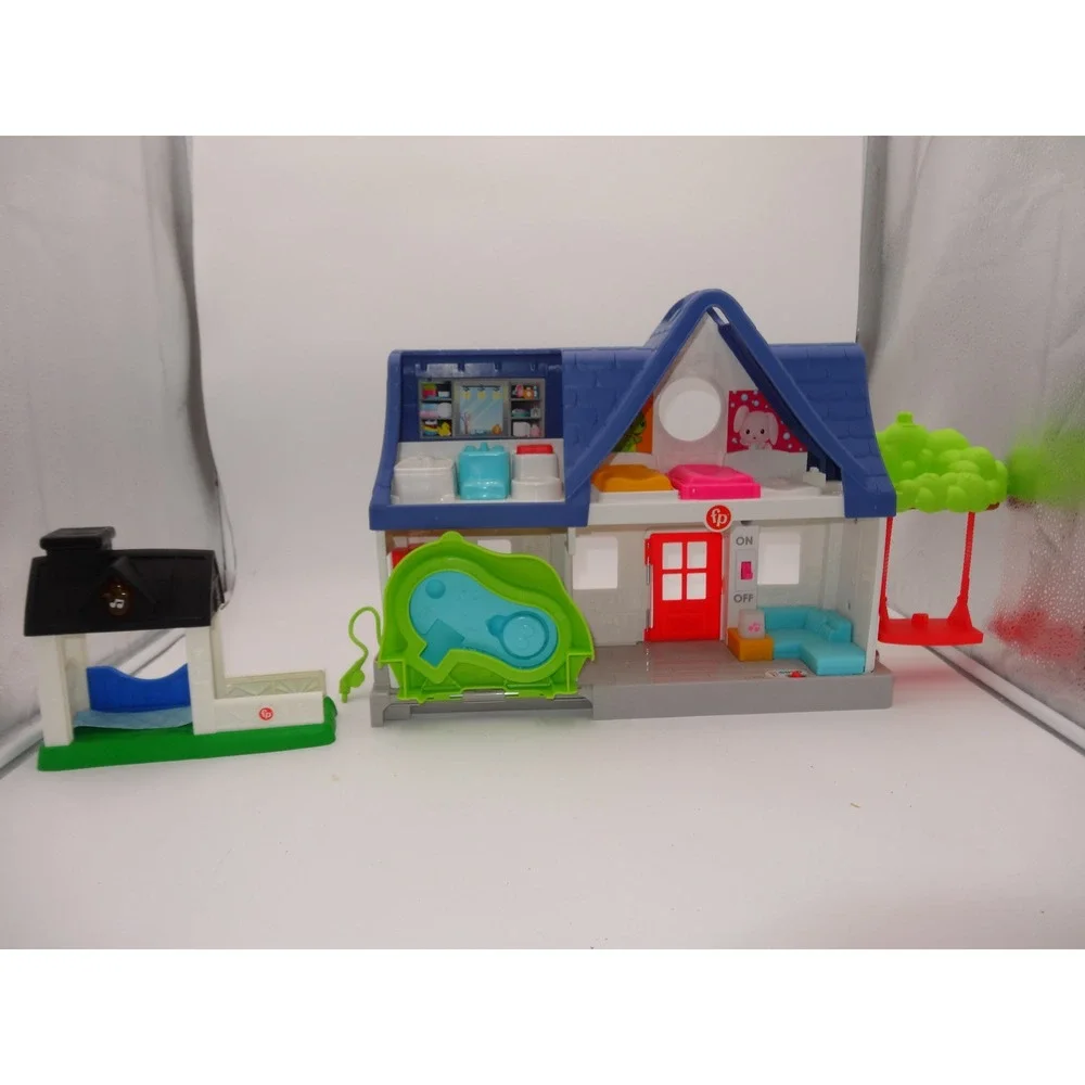Fisher-Price Little People Friends Together Play House and Horse Stable Playset